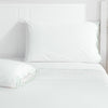 Double Scallop Embroidered Percale Sheet Set