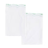 Double Scallop Embroidered Percale Pillowcase Pair