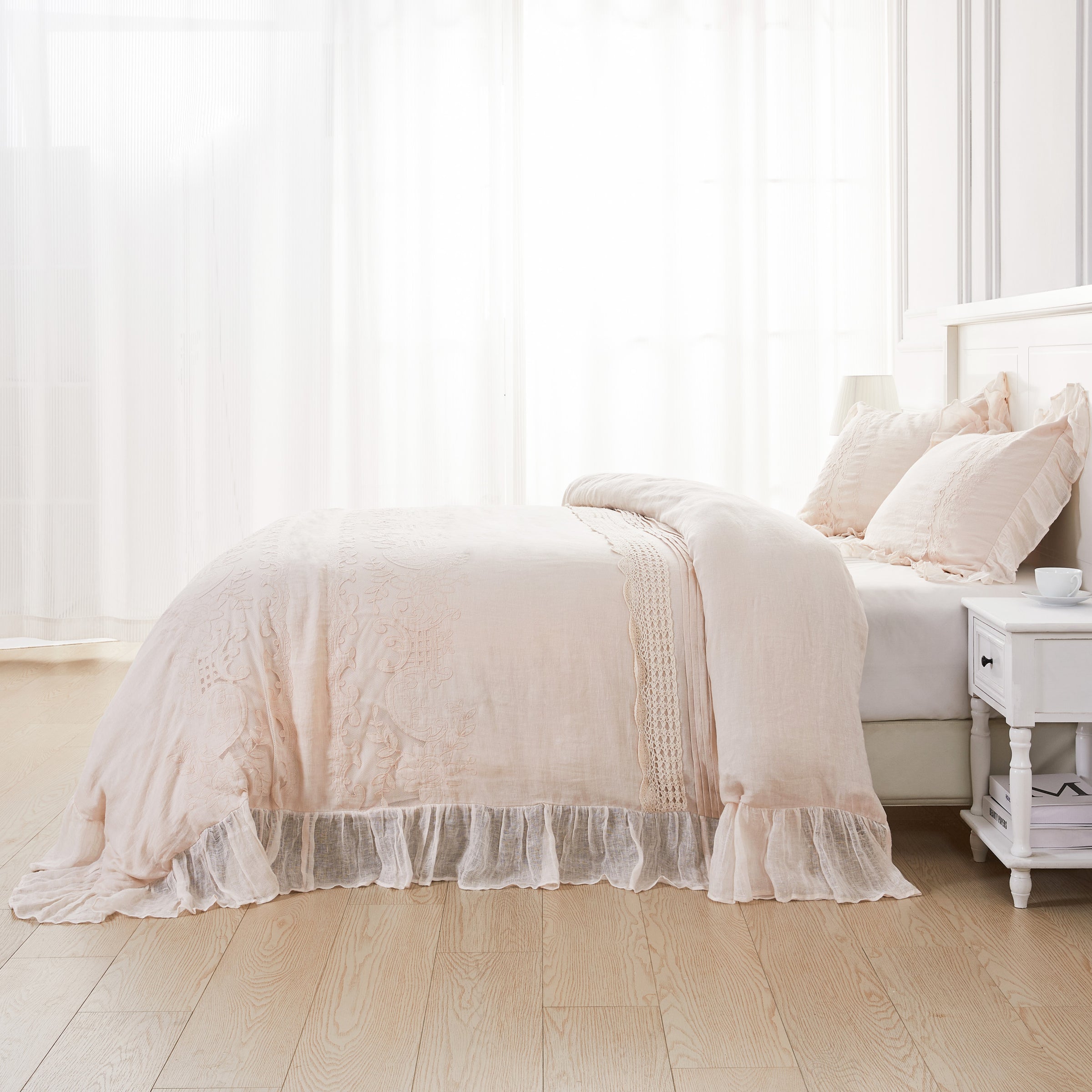 Tabitha Linen Duvet Set