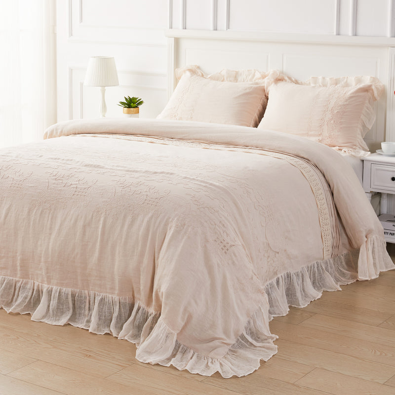 Tabitha Linen Duvet Set