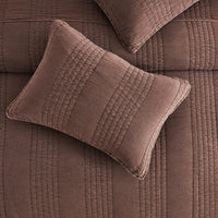 Stonewashed Cotton Quilt Set