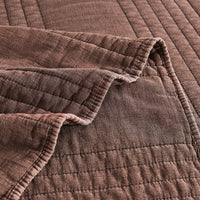 Stonewashed Cotton Quilt Set