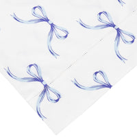 Gentle Ribbons Printed Cotton Percale Sheet Set