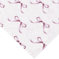 Gentle Ribbons Printed Cotton Percale Duvet Set