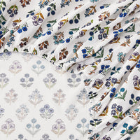 Happy Garden Printed Cotton Percale Sheet Set