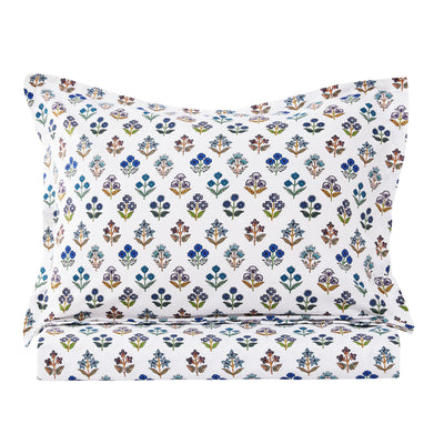 Happy Garden Printed Cotton Percale Duvet Set