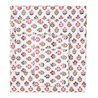 Happy Garden Printed Cotton Percale Sheet Set