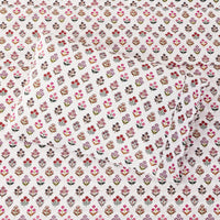 Happy Garden Printed Cotton Percale Sheet Set