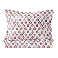 Happy Garden Printed Cotton Percale Duvet Set