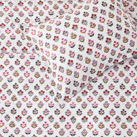 Happy Garden Printed Cotton Percale Duvet Set