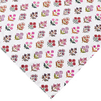 Happy Garden Printed Cotton Percale Duvet Set