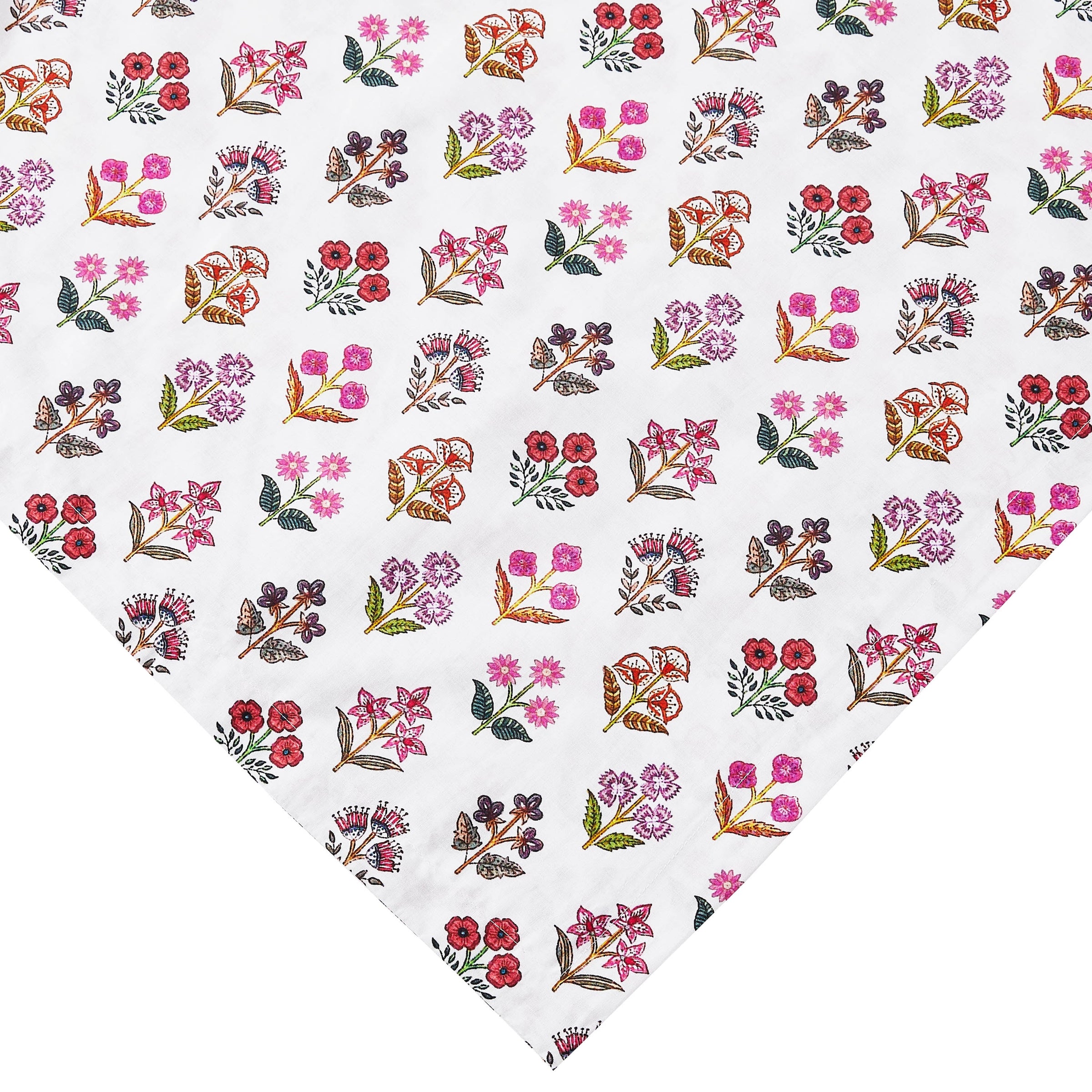 Happy Garden Printed Cotton Percale Duvet Set