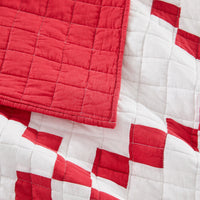 Irish Chain Patchwork Cotton Quilt Set