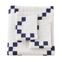 Irish Chain Patchwork Cotton Quilt Set