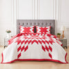 Star Patch Patchwork Cotton Quilt Set