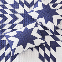 Star Patch Patchwork Cotton Quilt Set