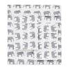Elephants Flannel Sheet Set