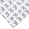 Elephants Flannel Sheet Set