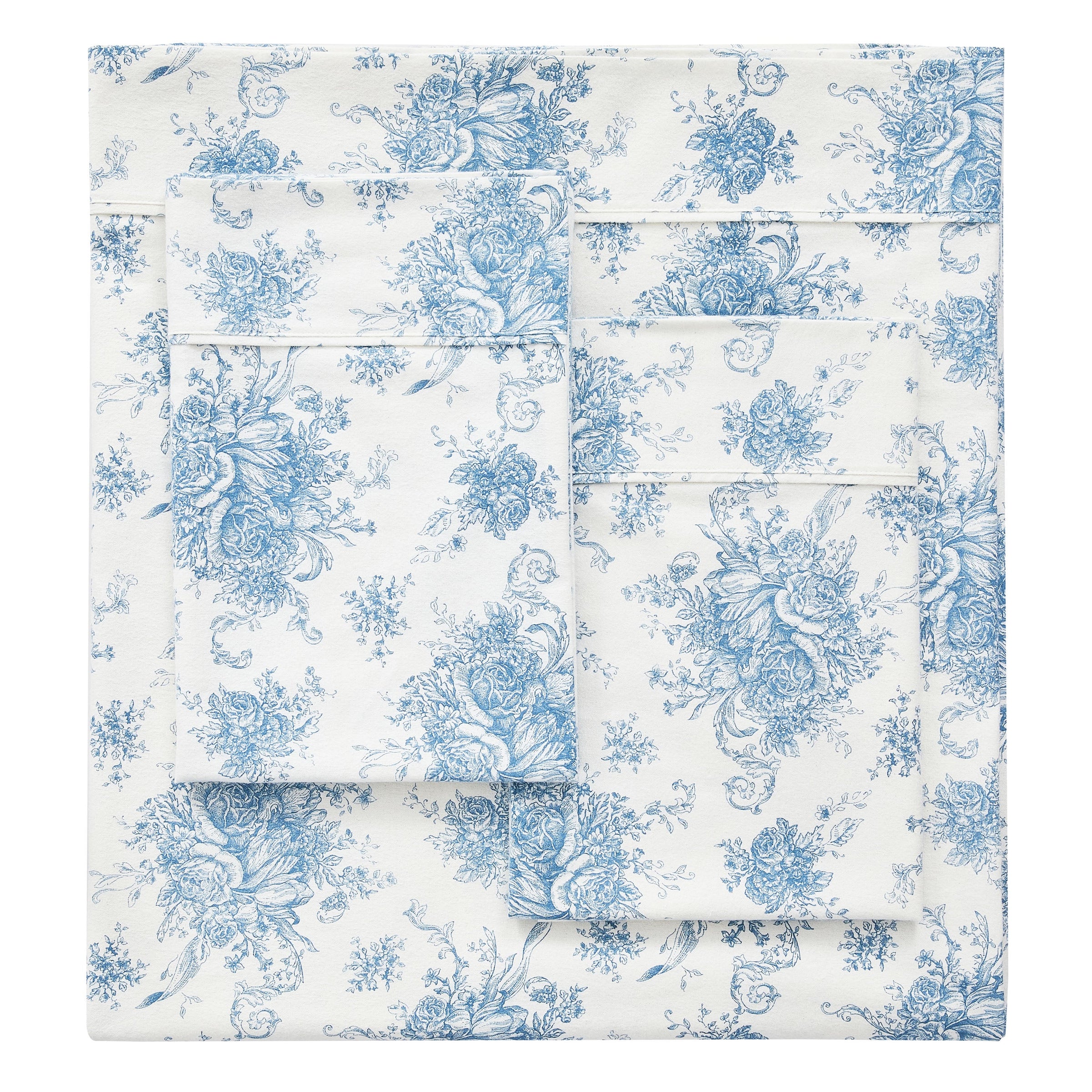 Petit Toile Flannel Sheet Sets