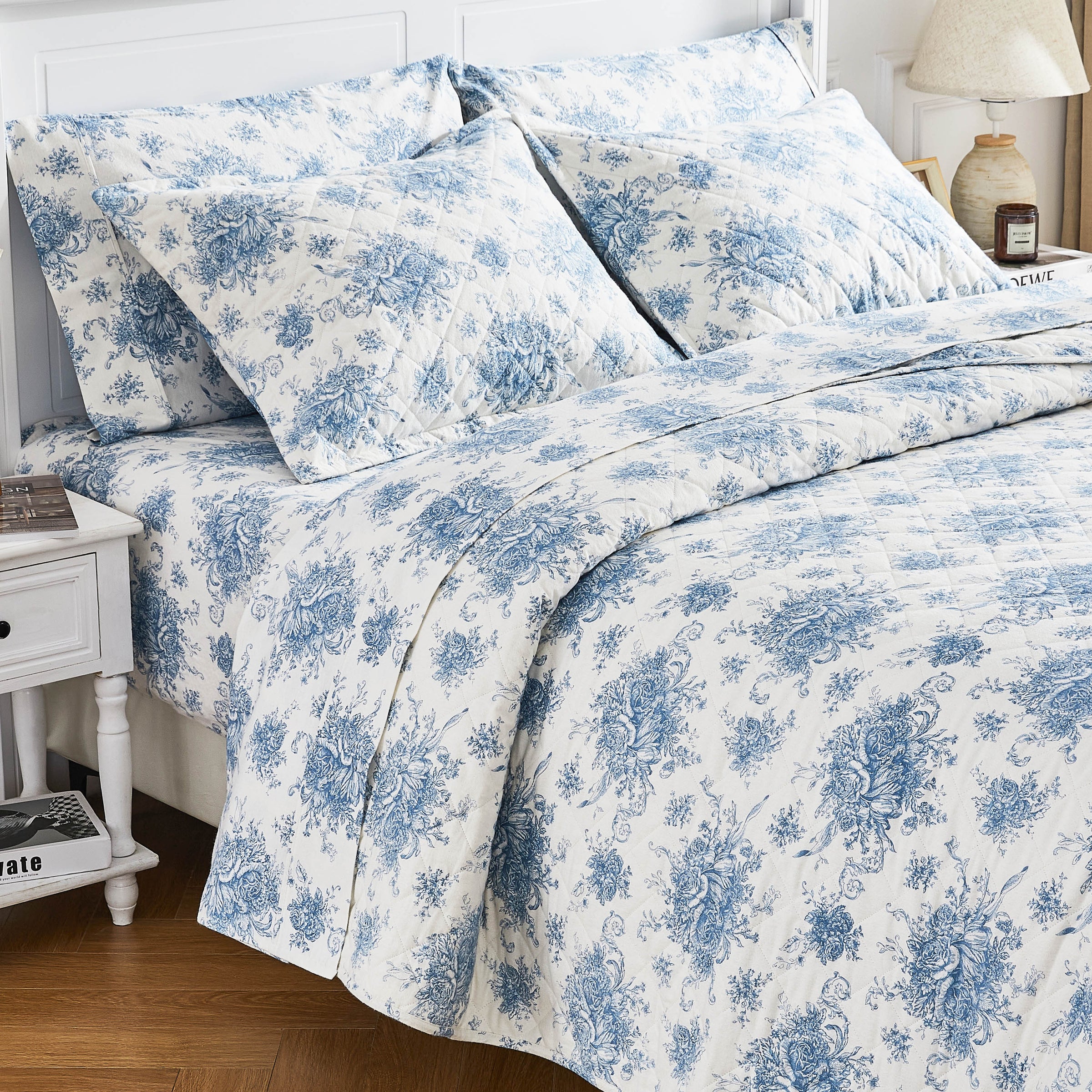 Petit Toile Flannel Bedding Bundle