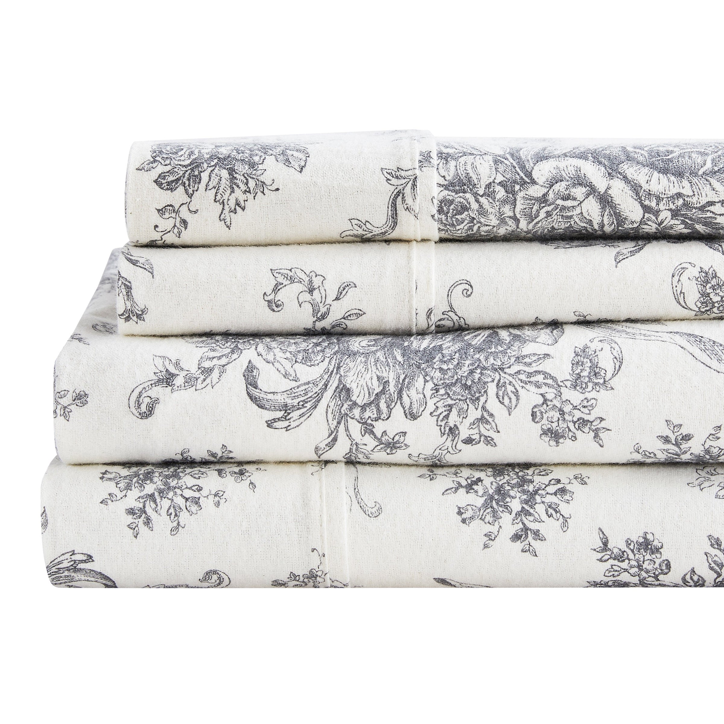 Petit Toile Flannel Sheet Sets
