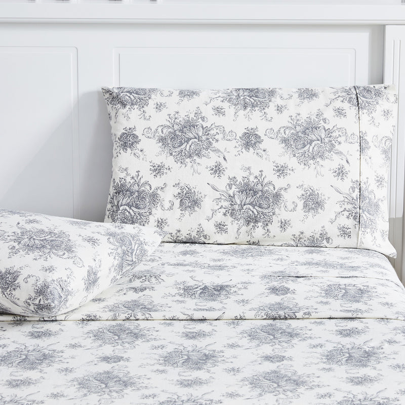 Petit Toile Flannel Sheet Sets