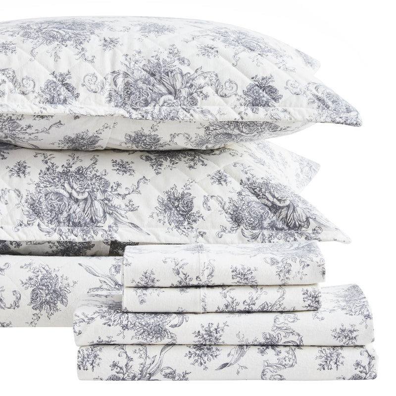 Petit Toile Flannel Bedding Bundle