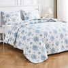 Petit Toile Cotton Flannel Quilt Set