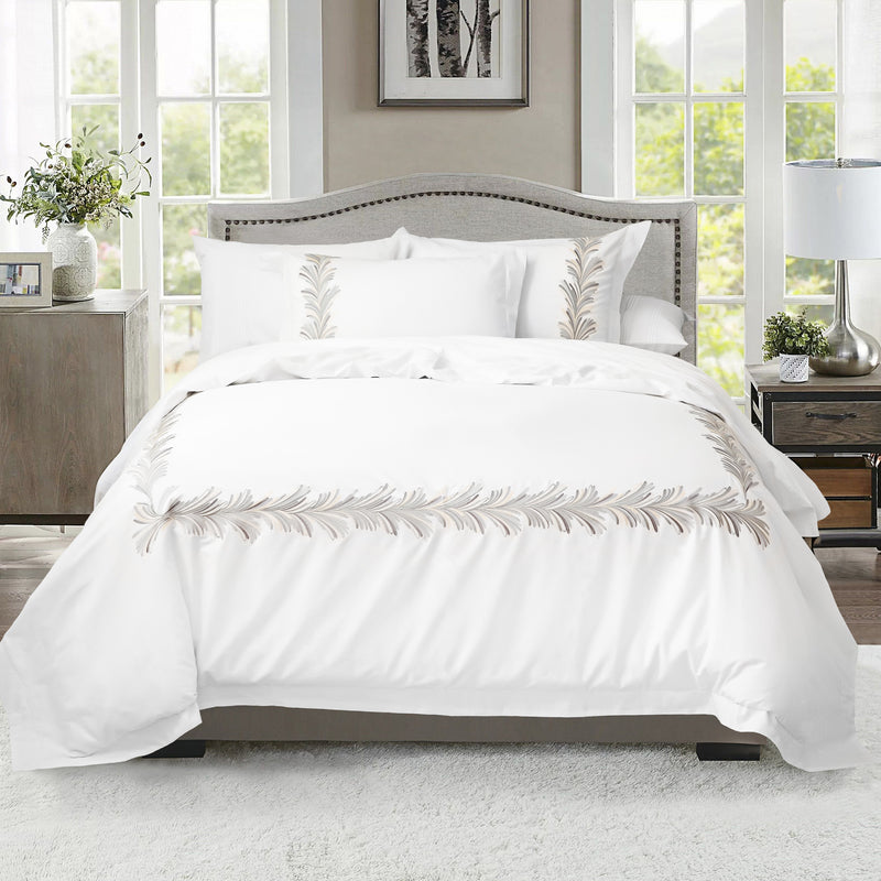 Ava Embroidered Duvet Set