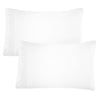 Baby's Breath Embroidered Percale Pillowcase Pair
