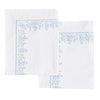Baby's Breath Embroidered Percale Euro Sham Pairs