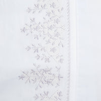 Baby's Breath Embroidered Percale Sheet Set