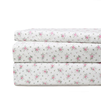 La Fleur Printed Cotton Percale Sheet Set