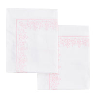 Baby's Breath Embroidered Percale Euro Sham Pairs