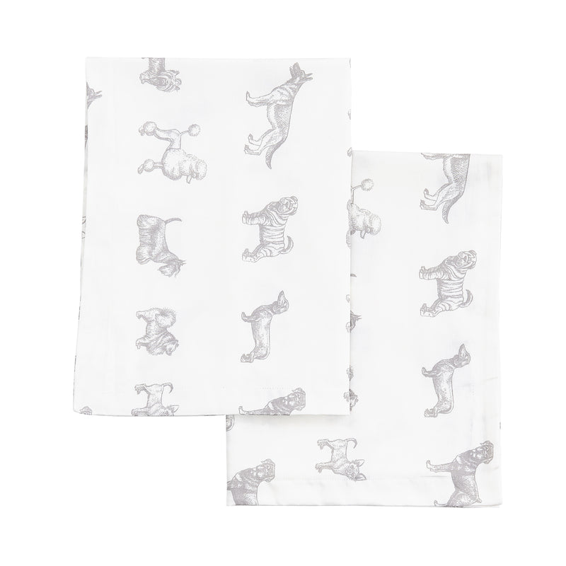 Dogs Printed Duvet Set