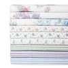 Jardin De Rose Printed Cotton Percale Sheet Set