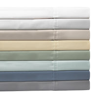 400 Thread Count Wrinkle Free Cotton Sheet Set with Extra Pillowcases