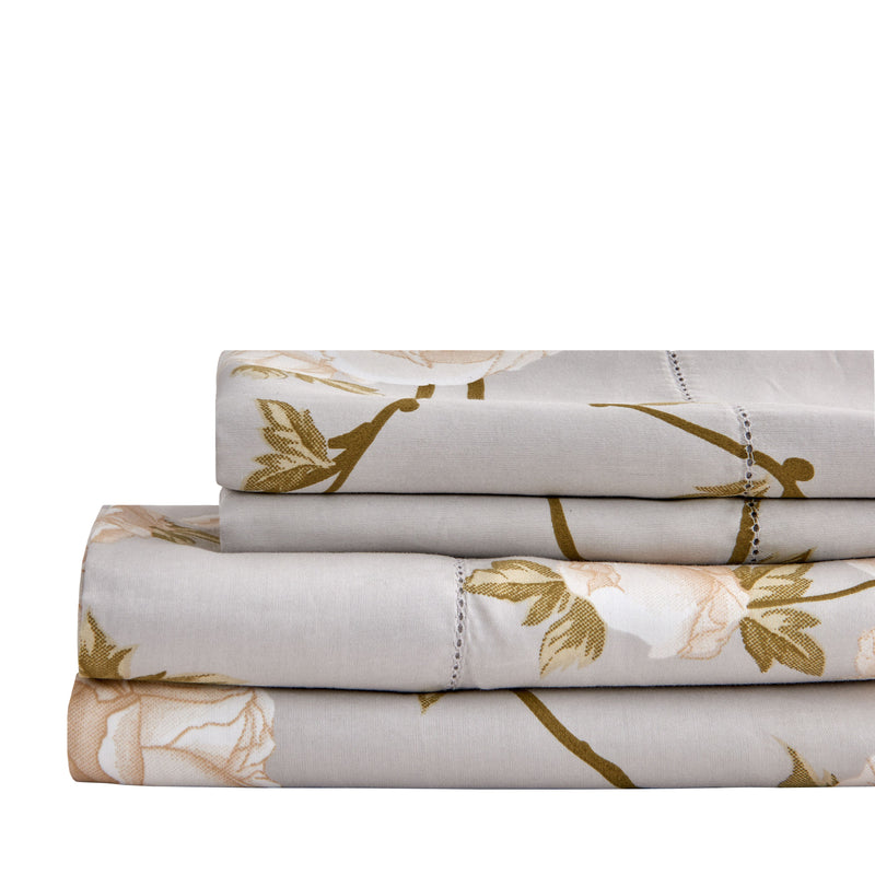 Alabaster Rose Sheet Set