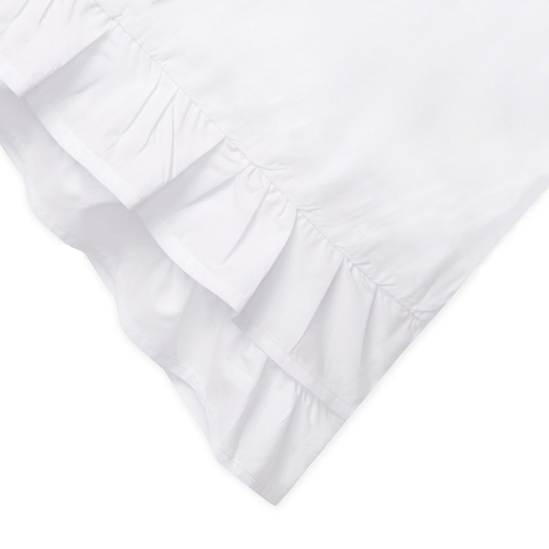 Double Ruffle Pillowcase Pair
