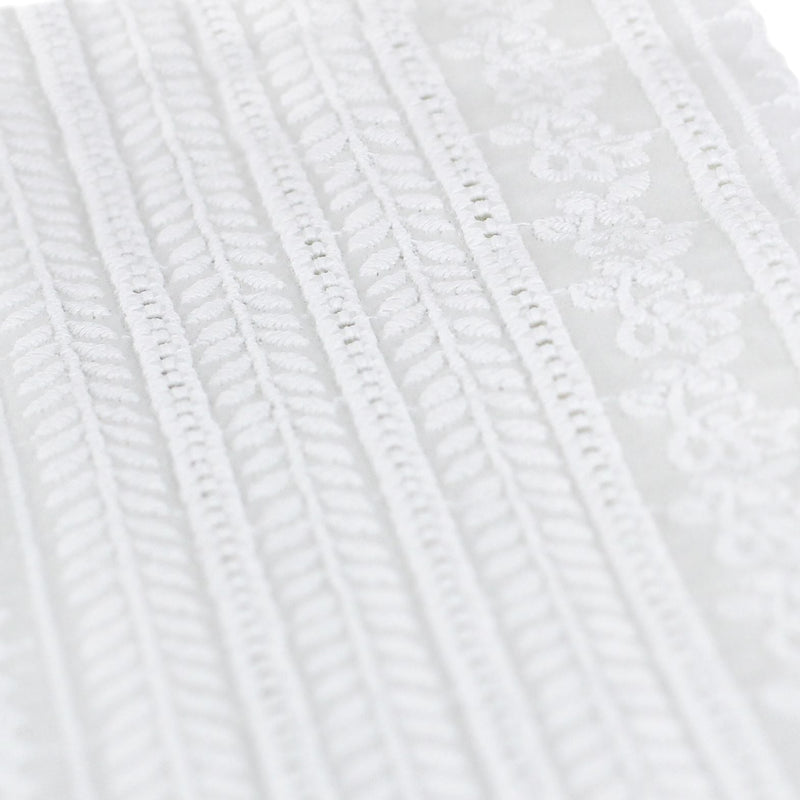 Elizabeth Lace Cotton Percale Pillowcase Pair