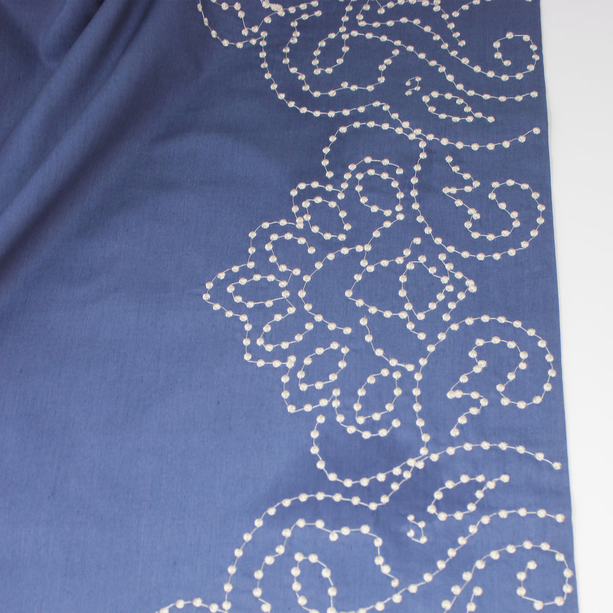 Filigree Embroidered Cotton Duvet Set