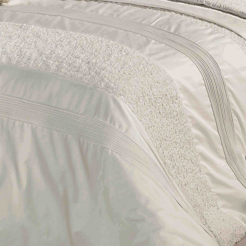 Glacier Embroidered Cotton Duvet Set