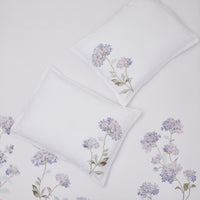 Hydrangea 100% Cotton Embroidered Duvet Set