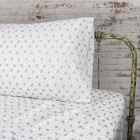 La Fleur Printed Cotton Percale Sheet Set