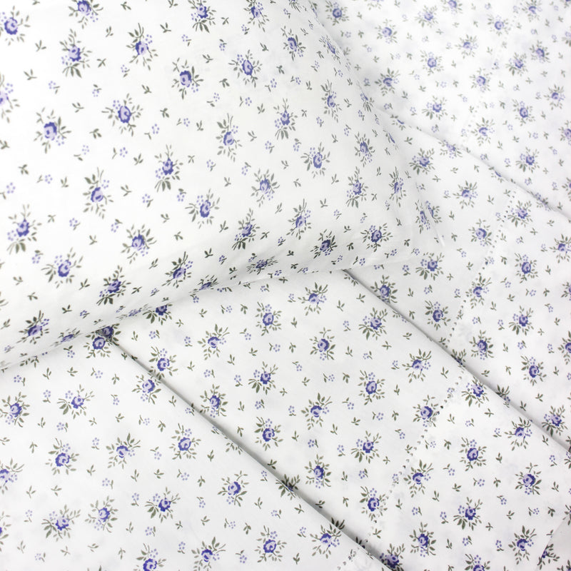 La Fleur Printed Cotton Percale Sheet Set