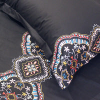 Morocco Embroidered Duvet Set