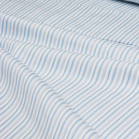 Shirt Stripes Printed Cotton Percale Sheet Set