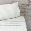 Shirt Stripes Printed Cotton Percale Sheet Set