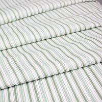 Shirt Stripes Printed Cotton Percale Sheet Set