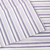 Shirt Stripes Printed Cotton Percale Sheet Set